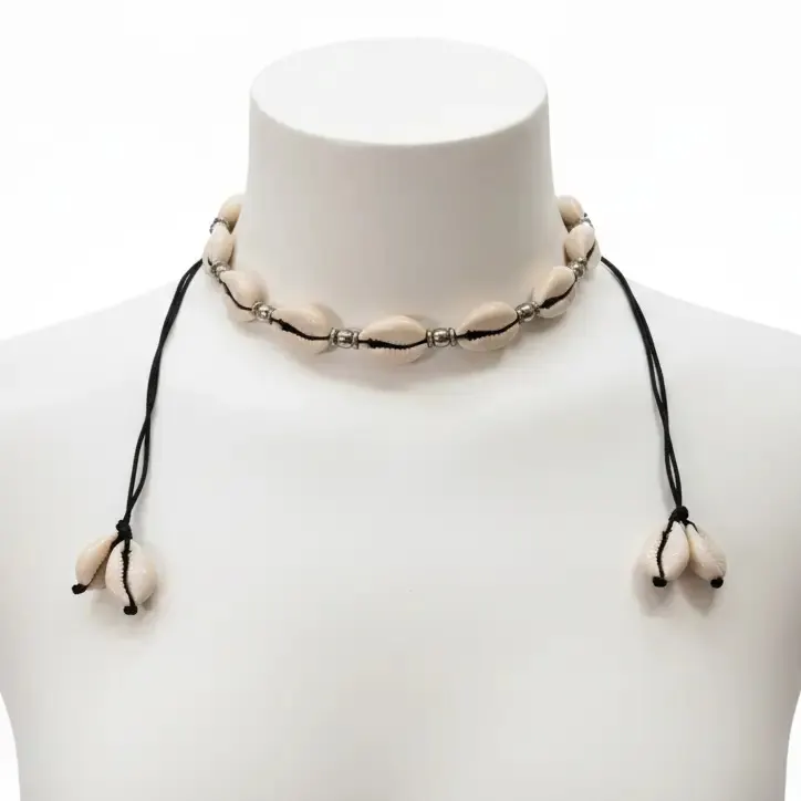 Tribal Bone and Cowry Jewelry